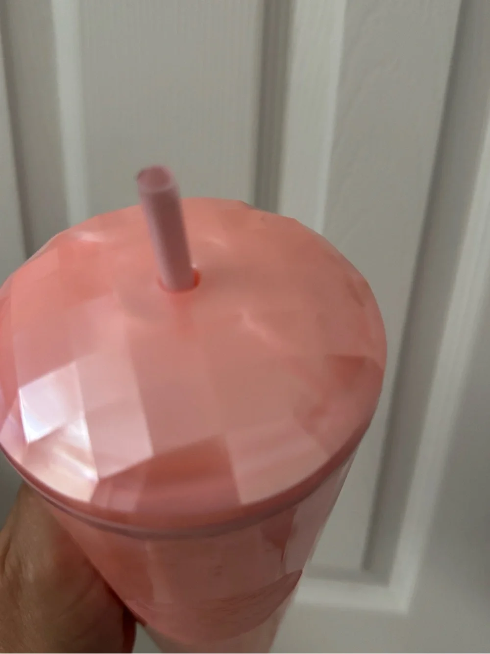 Starbucks Rare Pearl Pink Summer Tumbler with Straw